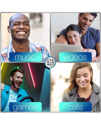 AIRPRO Wireless Earbuds Bluetooth with 36+ Hours Playtime - TWS True Pro Earbuds & Charging Case, Display – Waterproof in-Ear Headphones for All Devices, Running, Workout AIRPRO Wireless Earbuds Bluetooth with 36+ Hours Playtime - TWS True Pro Earbuds & Charging Case, Display – Waterproof in-Ear Headphones for All Devices, Running, Workout